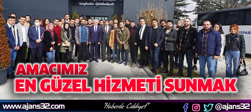 Amacımız En Güzel Hizmeti Sunmak