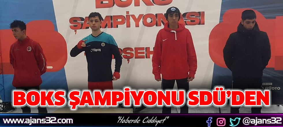 Türkiye Şampiyonu SDÜ’den