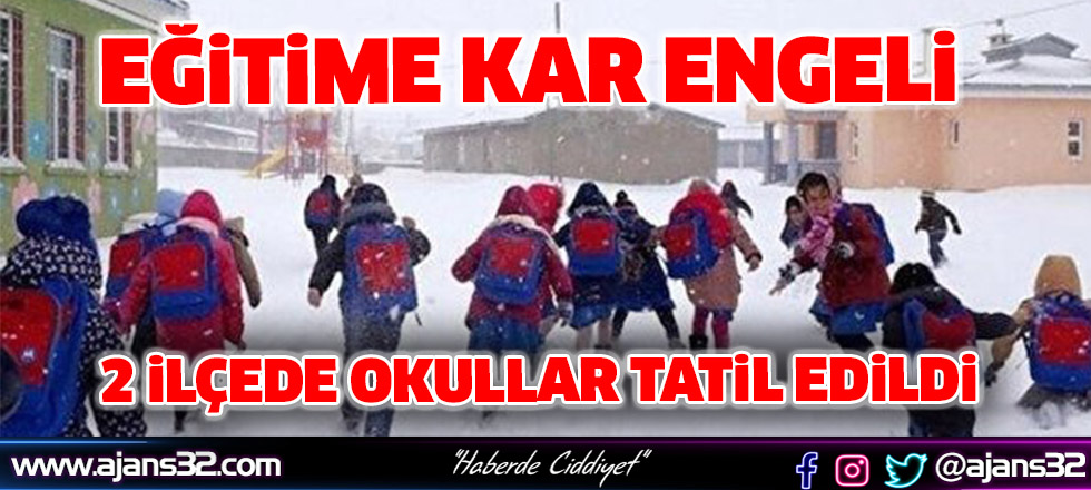 Eğitime Kar Engeli