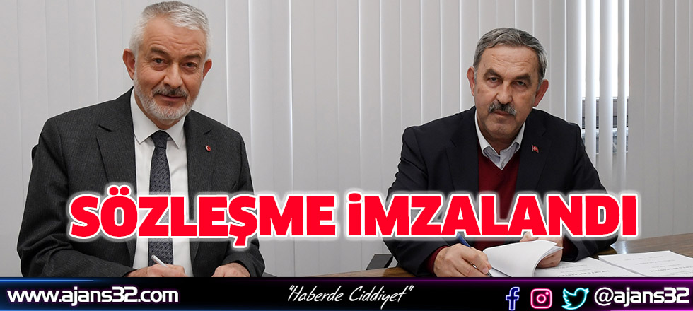 Sözleşme İmzalandı