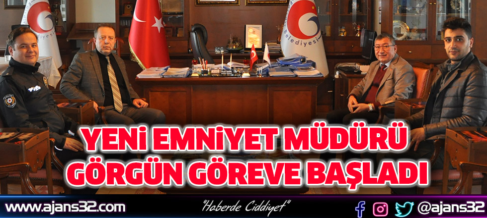 Yeni Emniyet Müdürü Görgün Göreve Başladı