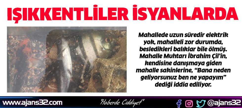 Işıkkentliler İsyanda