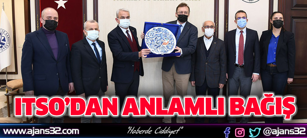 ITSO’dan Anlamlı Bağış