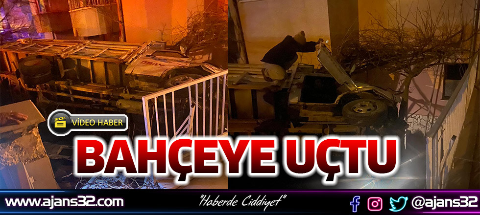 Bahçeye Uçtu