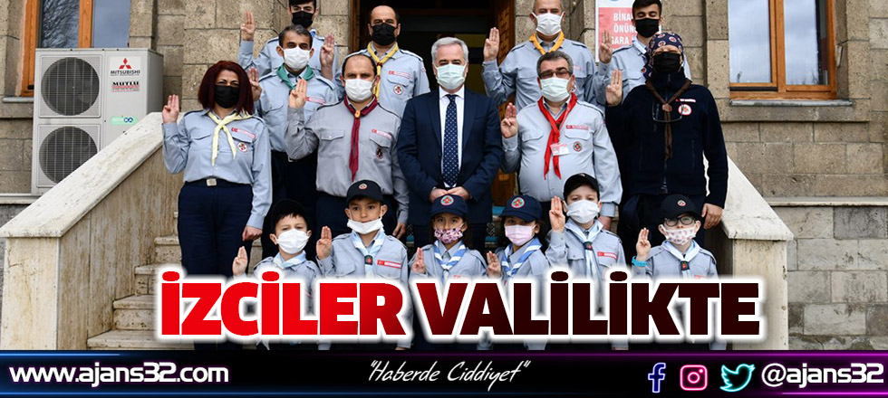 İzciler Valilikte