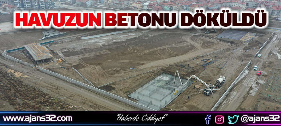 Havuzun Betonu Döküldü