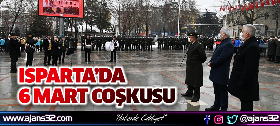 Isparta'da 6 Mart Coşkusu