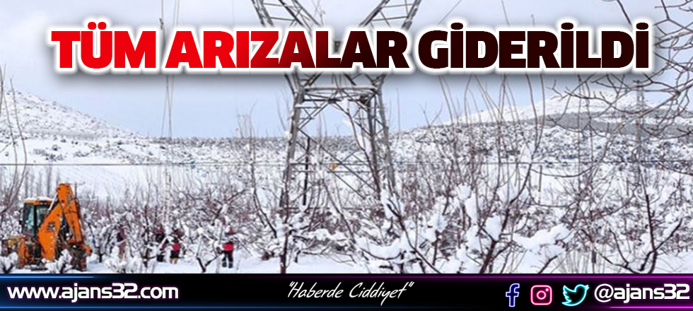 Tüm Arızalar Giderildi