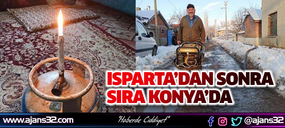 Isparta'dan Sonra Sıra Konya'da