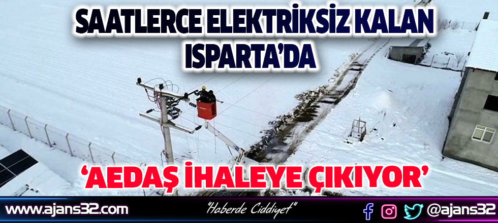 AEDAŞ İhaleye Çıkıyor