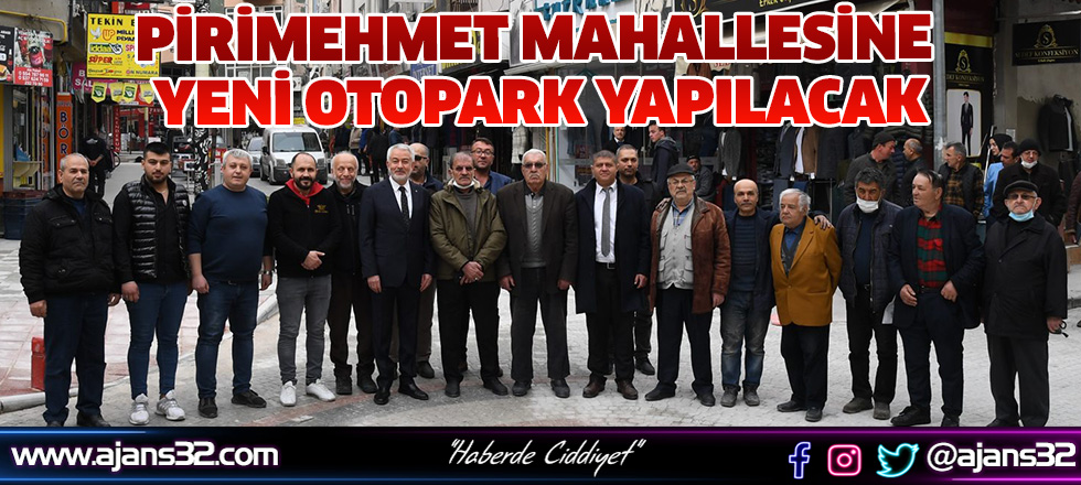 Pirimehmet Mahallesine Yeni Otopark Yapılacak