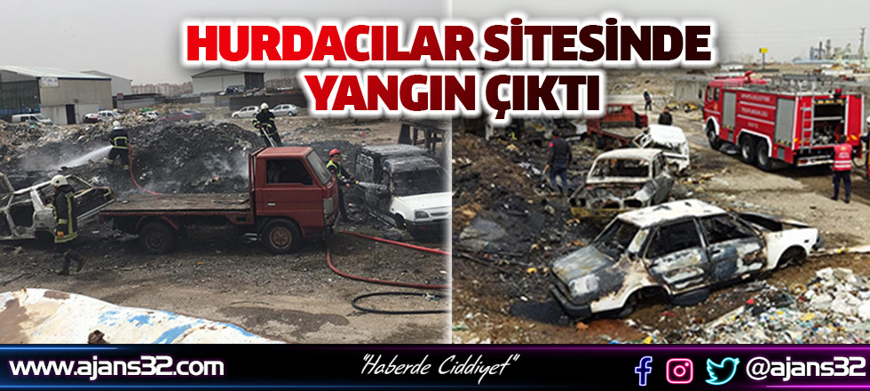 Hurdacılar Sitesinde Yangın Çıktı