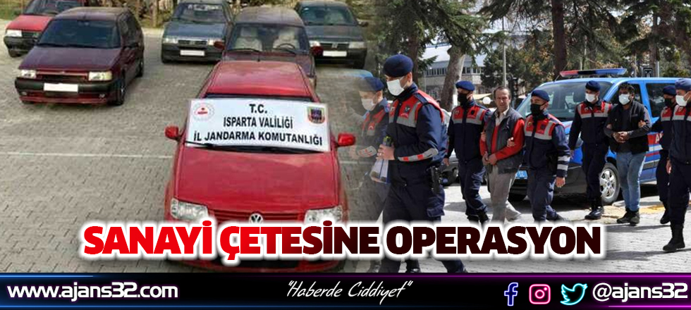 Sanayi Çetesine Operasyon