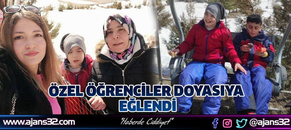 Özel Öğrenciler Doyasıya Eğlendi