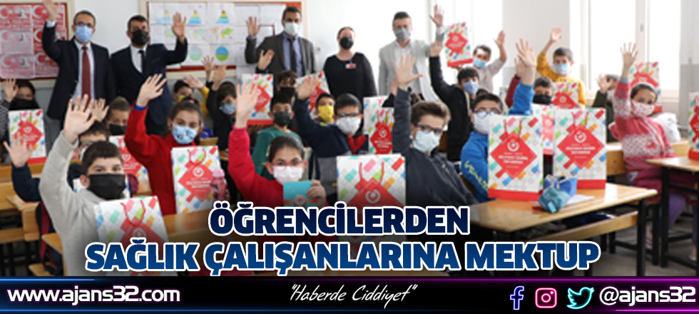 Öğrencilerden Sağlık Çalışanlarına Mektup