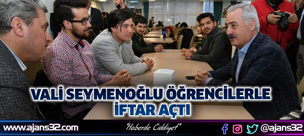 Seymenoğlu, Öğrencilerle İftar Açtı