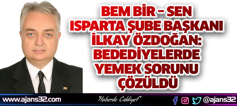 Bedediyelerde Yemek Sorunu Çözüldü