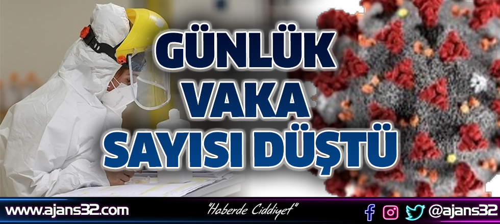 Günlük Vaka Sayısı Düştü