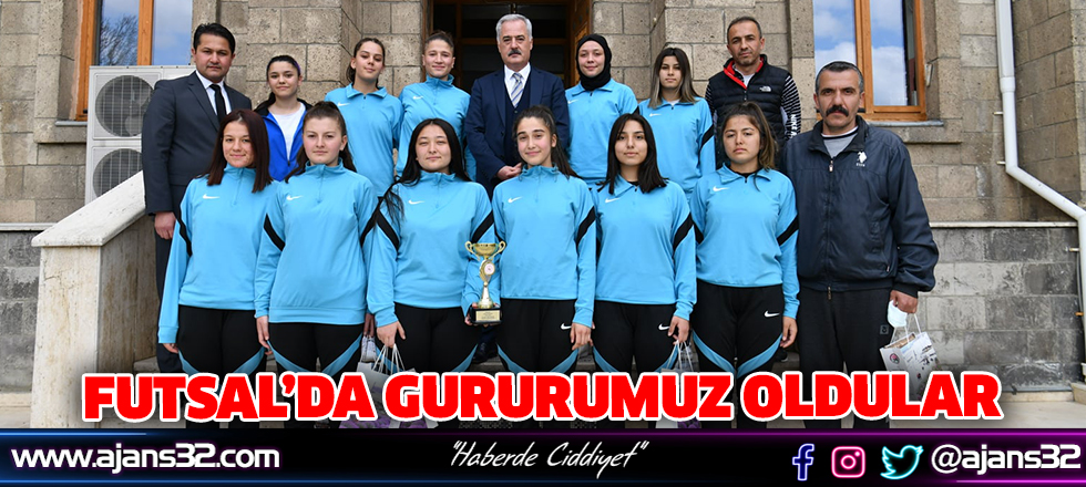 Futsal’da Gururumuz Oldular