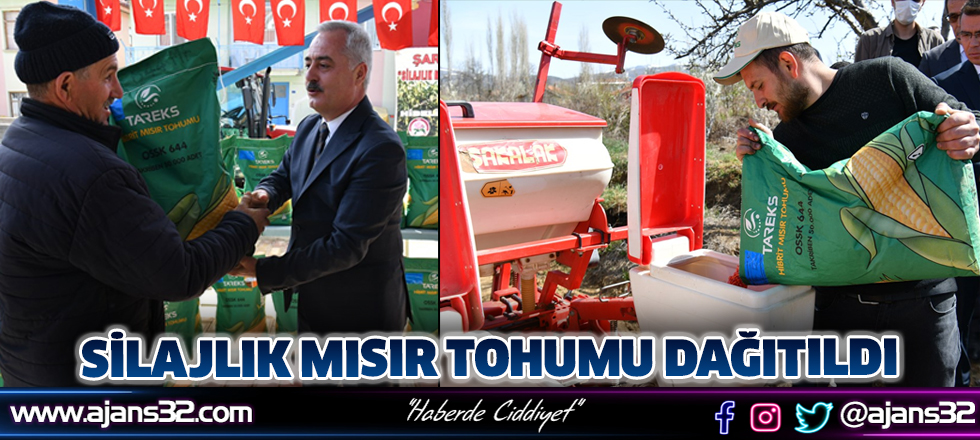 Silajlık Mısır Tohumu Dağıtıldı