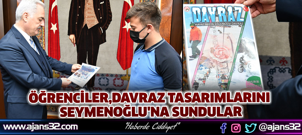 Öğrenciler, Davraz Tasarımlarını Seymenoğlu'na Sundular