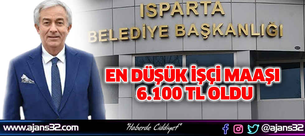 Belediye'de En Düşük İşçi Maaşı 6.100 TL Oldu