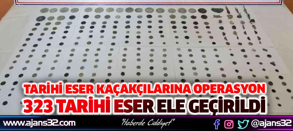 Tarihi Eser Kaçakçılarına Operasyon