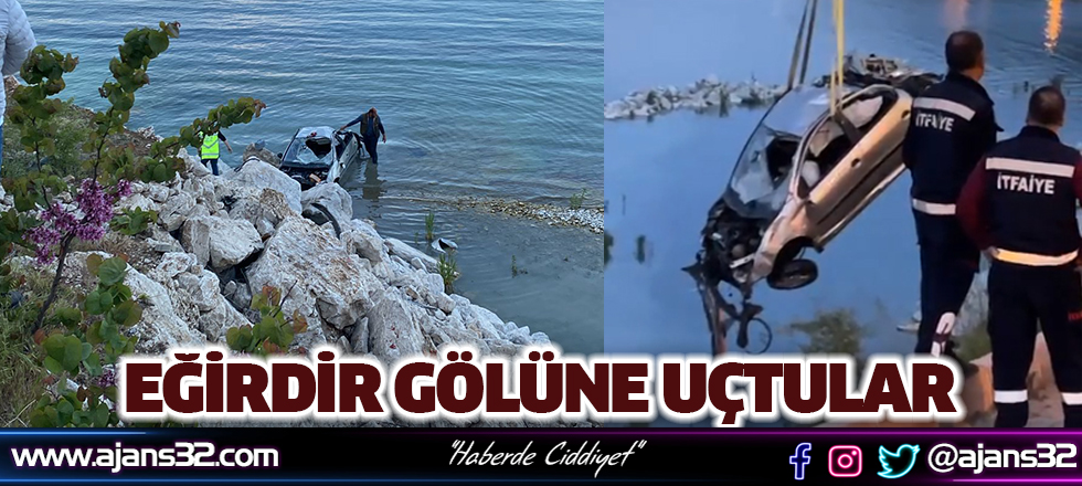 Eğirdir Gölüne Uçtular