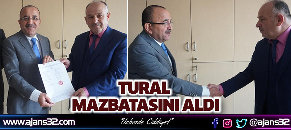 Tural, Mazbatasını Aldı