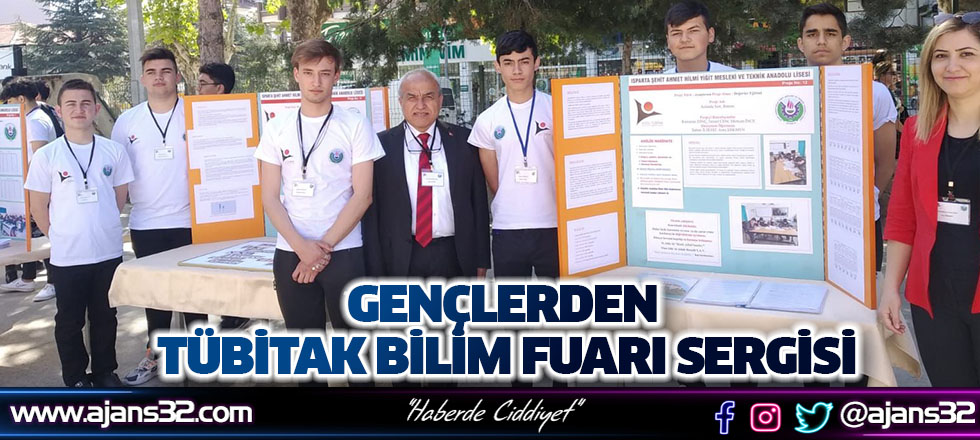 Gençlerden TÜBİTAK Bilim Fuarı Sergisi