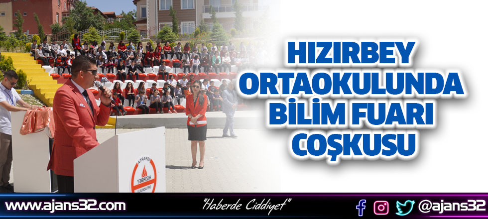 Hızırbey Ortaokulunda Bilim Fuarı Coşkusu