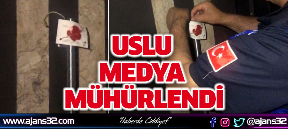 Uslu Medya Mühürlendi