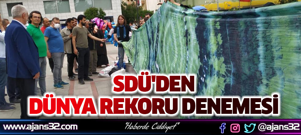 SDÜ'den Dünya Rekoru Denemesi