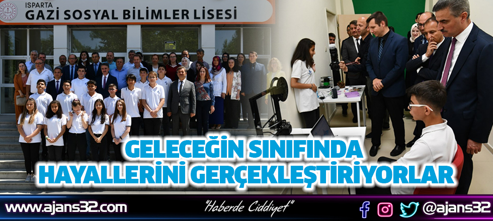 Geleceğin Sınıfında Hayallerini Gerçekleştiriyorlar