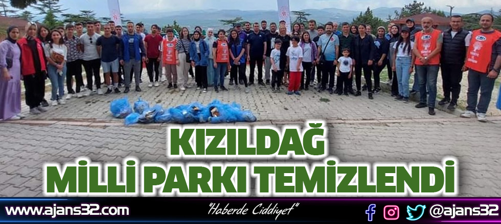 Kızıldağ Milli Parkı Temizlendi