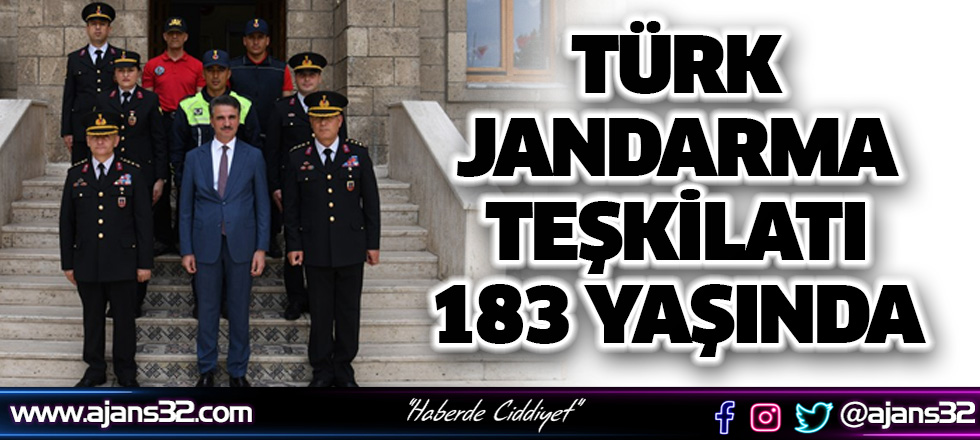 Türk Jandarma Teşkilatı 183 Yaşında