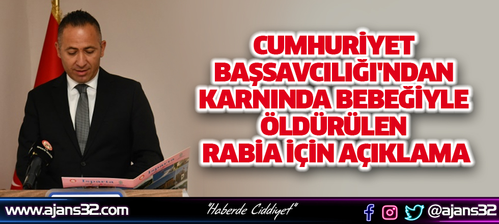 Isparta Cumhuriyet Başsavcılığı'ndan Açıklama