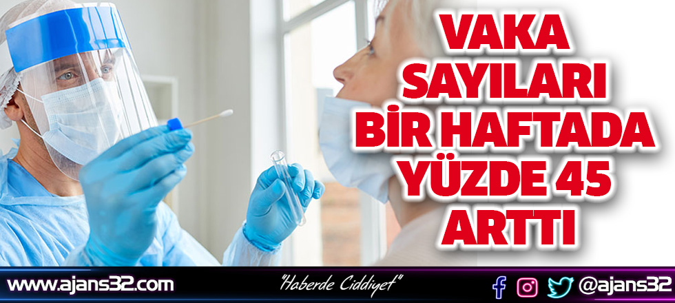 Vaka Sayıları Bir Haftada Yüzde 45 Arttı