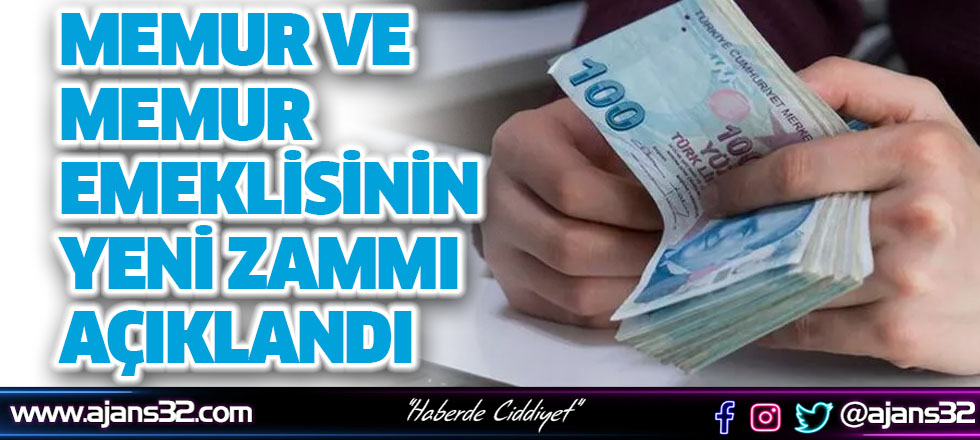 Memur ve Memur Emeklisinin Yeni Zammı Açıklandı