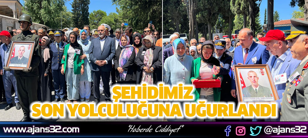 Şehidimiz Son Yolculuğuna Uğurlandı