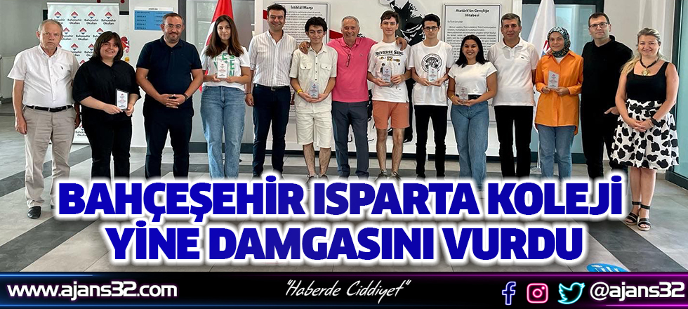 Bahçeşehir Isparta Koleji Yine Damgasını Vurdu