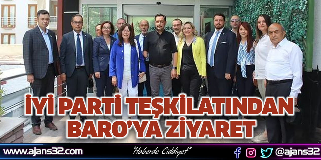 İYİ Parti'den Isparta Baro'suna Ziyaret