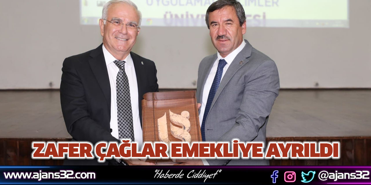 Zafer Çağlar Emekliye Ayrıldı