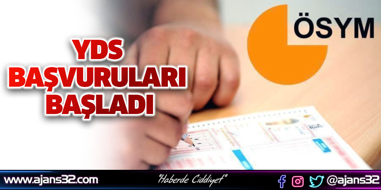 YDS Başvuruları Başladı