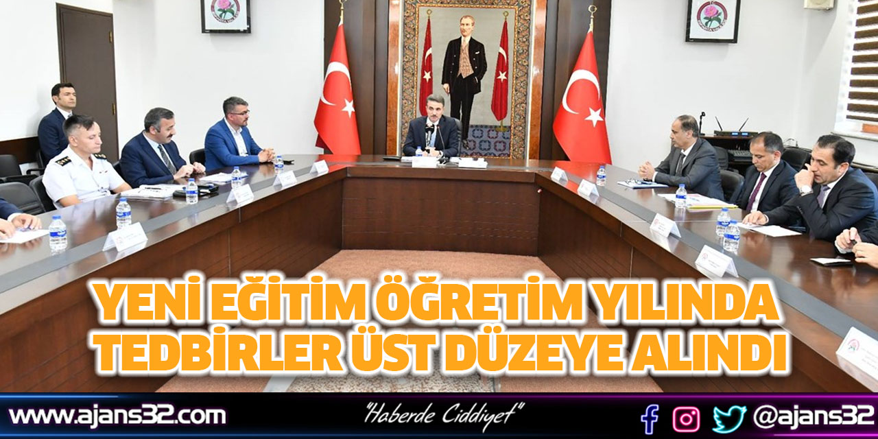 Yeni Eğitim Öğretim Yılında Tedbirler Üst Düzeye Alındı