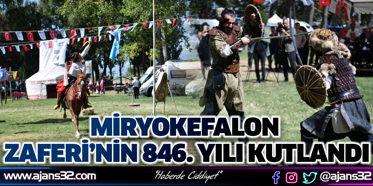 Miryokefalon Zaferi’nin 846. Yılı Ve Elma Festivali Etkinlikleri Başladı