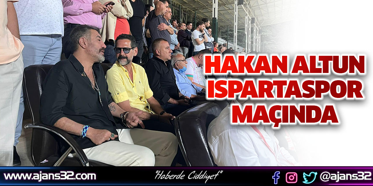 Hakan Altun Ispartaspor Maçında