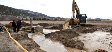 Eğirdir - Isparta İçme Suyu Hattında Patlama