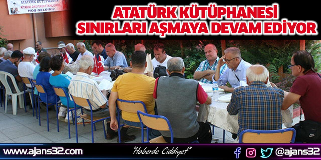 Atatürk Kütüphanesi Sınırları Aşmaya Devam Ediyor