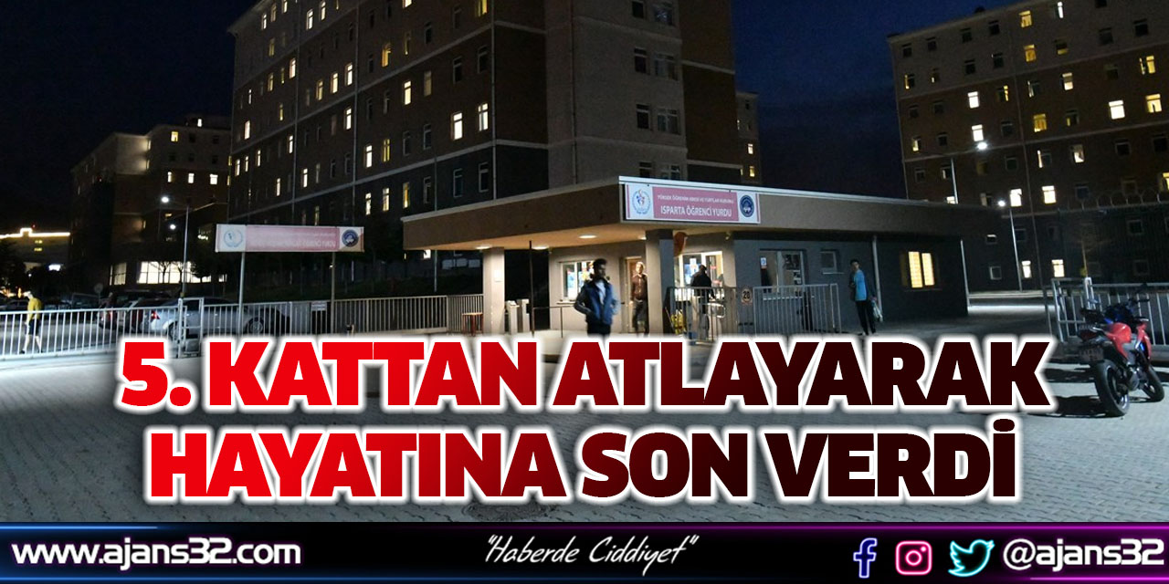 5'inci Kattan Atlayarak Hayatına Son Verdi